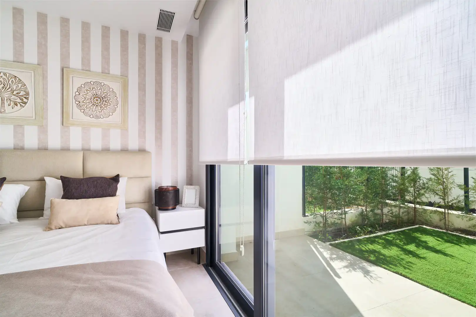 Terraza de Planta baja en venta en Estepona con Aire acondicionado, Jardín privado y Terraza