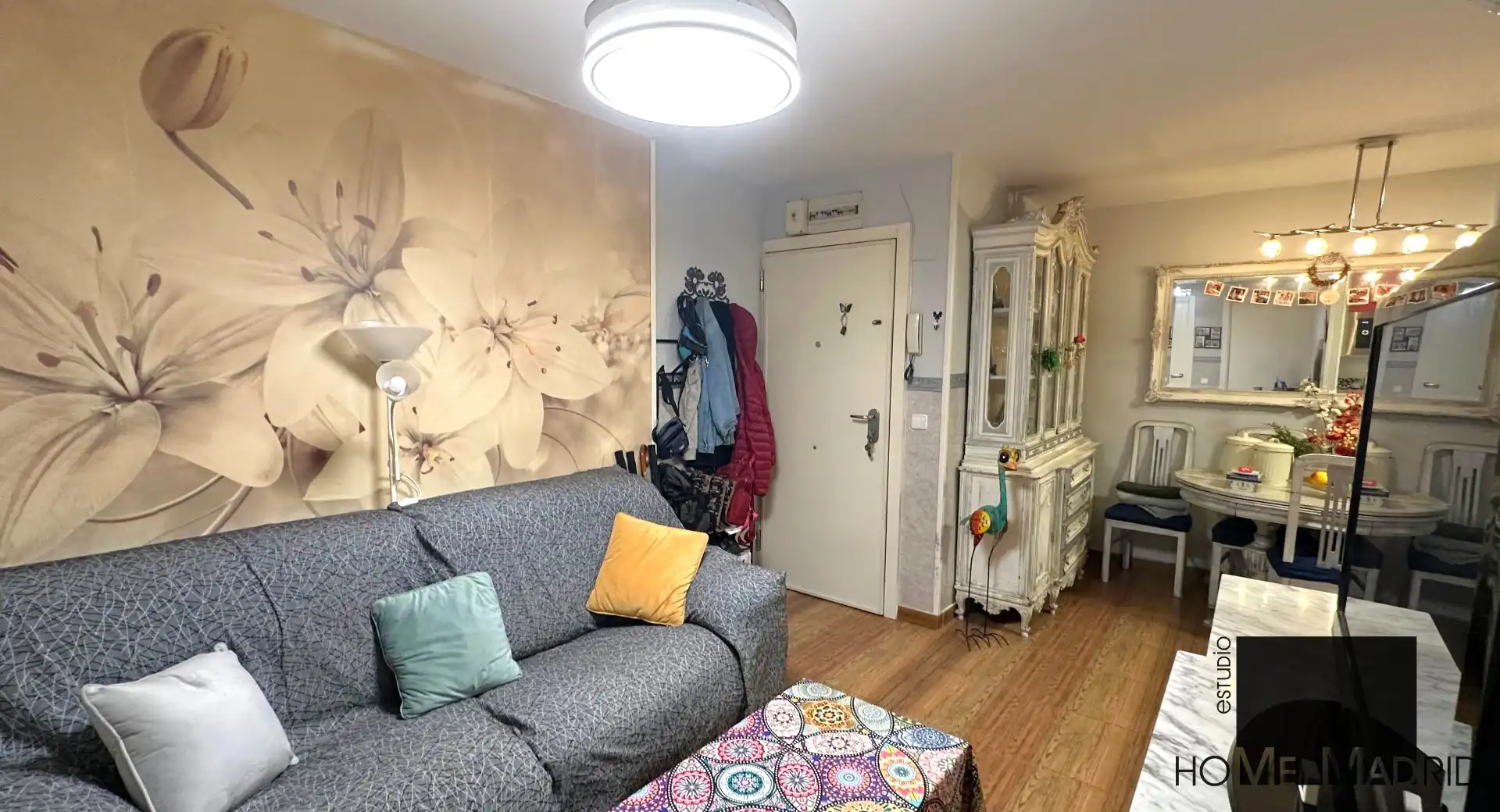 Living room of Flat for sale in Madrid  with Air Conditioner and Heating
