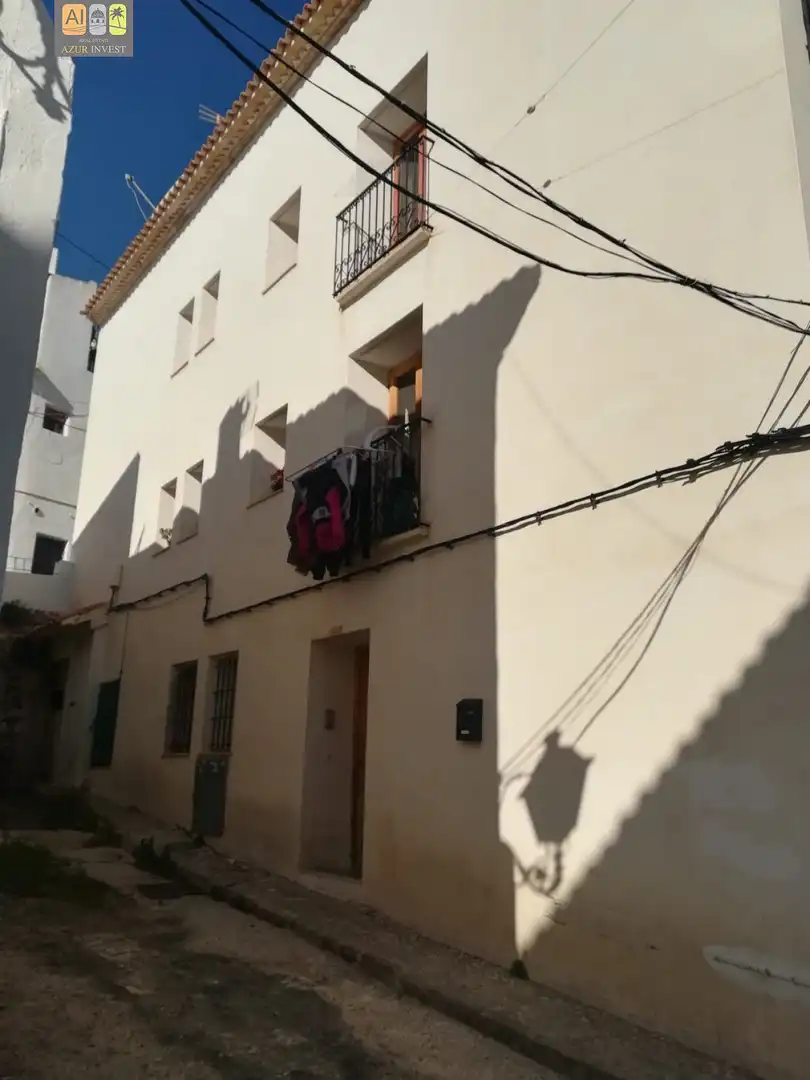 Vista exterior de Pis en venda en Altea