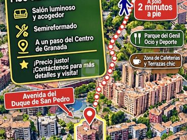 Piso con ascensor en venta en Duque San Pedro Galatino