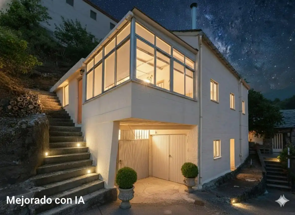 Vista exterior de Casa o xalet en venda en Ibias amb Calefacció, Terrassa i Moblat