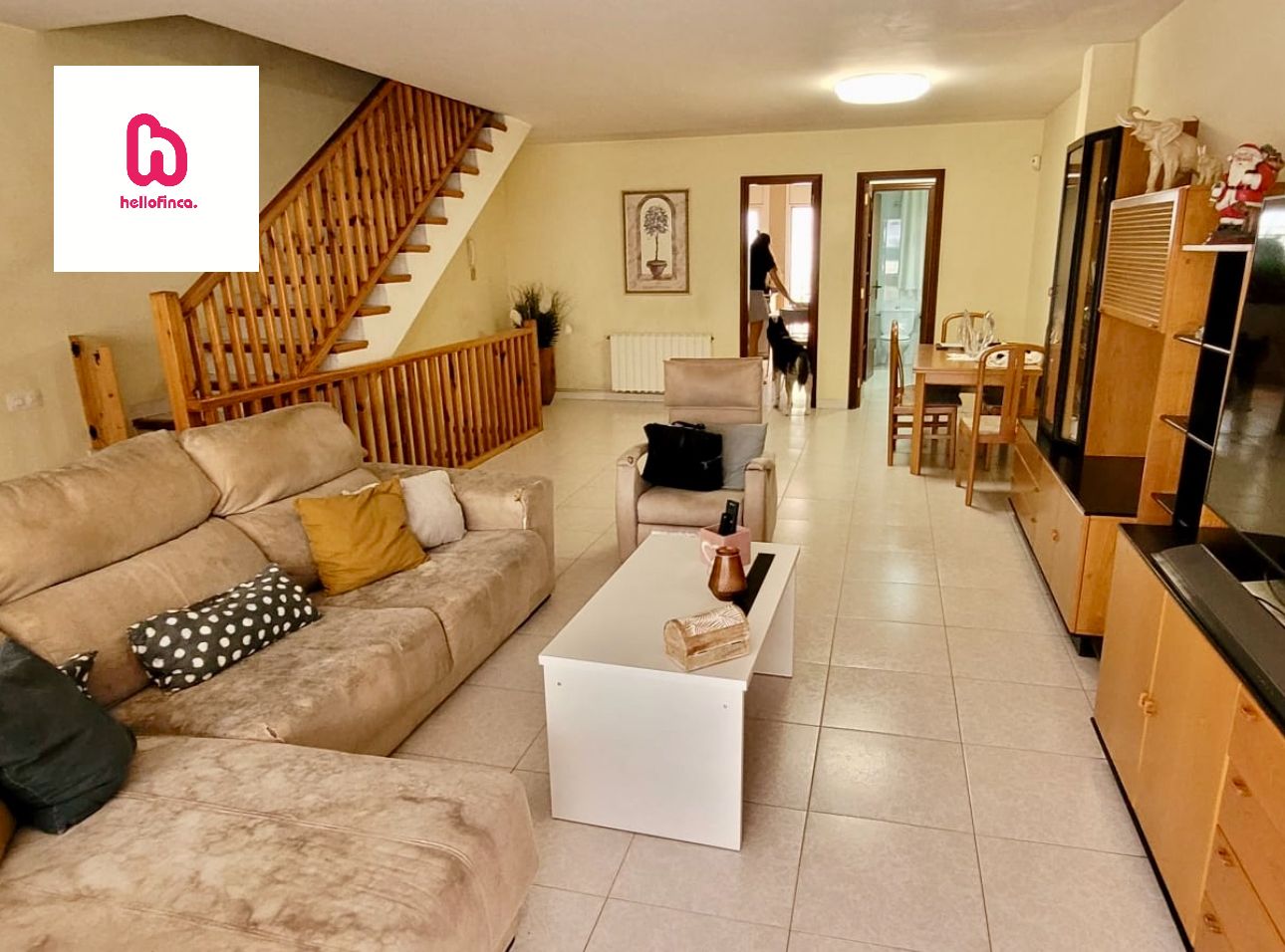 Living room of Single-family semi-detached for sale in Sant Pere de Ribes  with Air Conditioner, Heating and Private garden