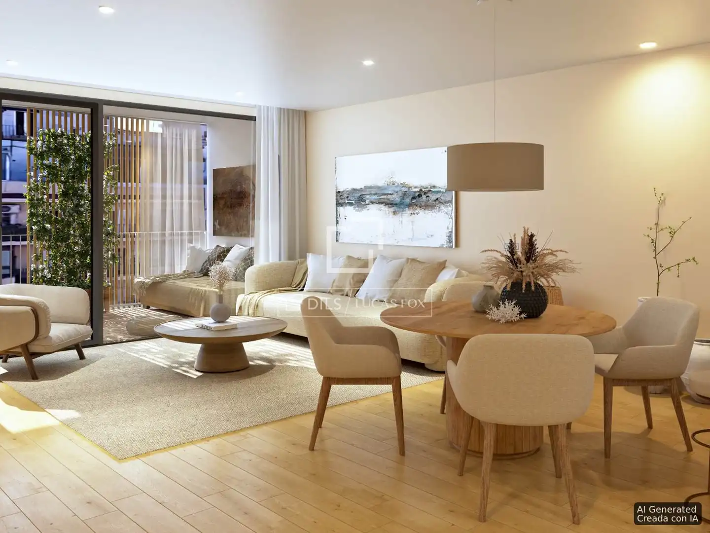 Sala de estar de Piso en venta en  Palma de Mallorca con Terraza y Balcón