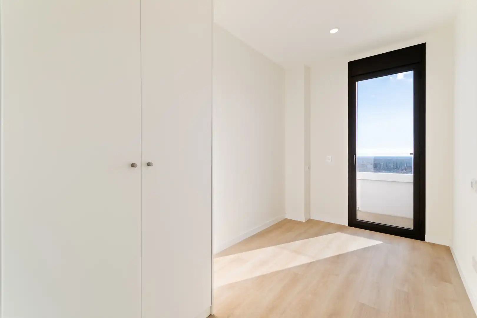 Schlafzimmer von Wohnung zur Miete in Esplugues de Llobregat mit Klimaanlage, Heizung und Terrasse