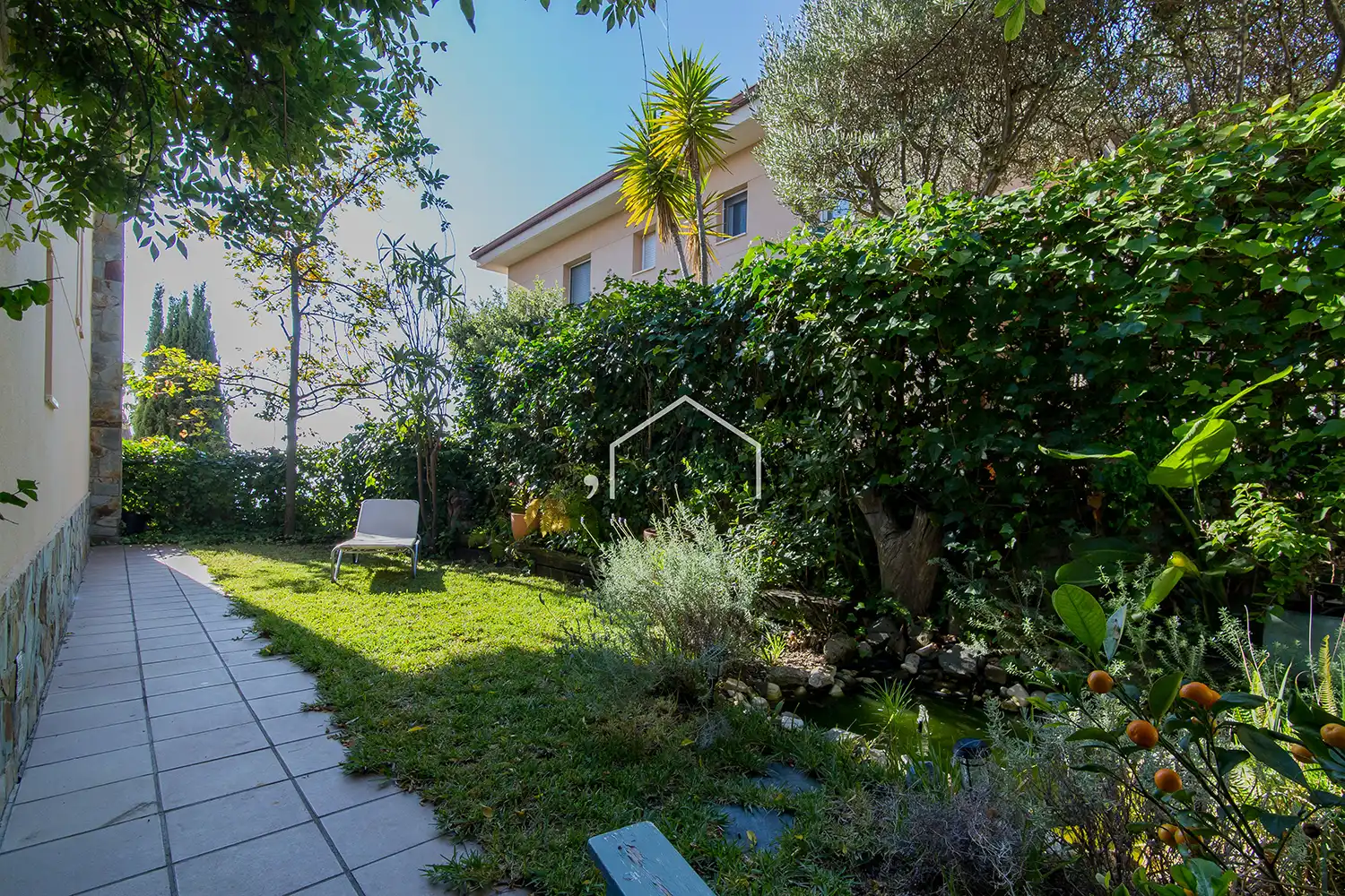 Garten von Haus oder Chalet zum Verkauf in Teià mit Klimaanlage, Heizung und Privatgarten
