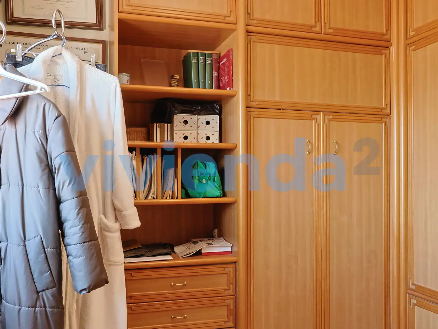 Schlafzimmer von Dachboden zum Verkauf in Madrid mit Klimaanlage, Heizung und Terrasse