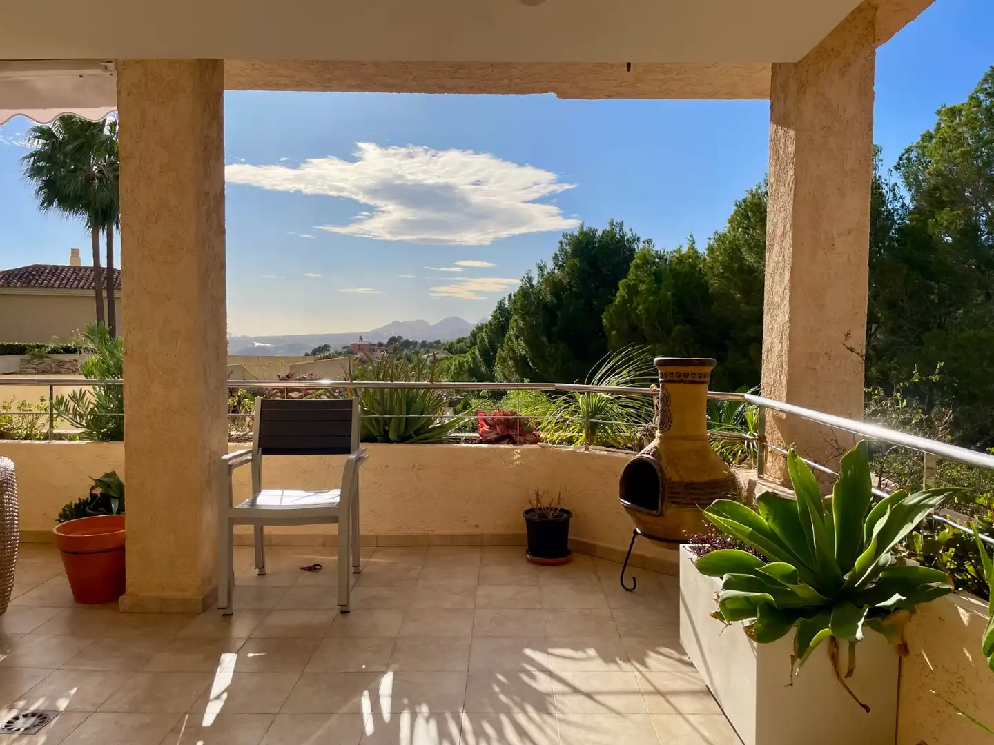 Terraza de Piso en venta en Altea