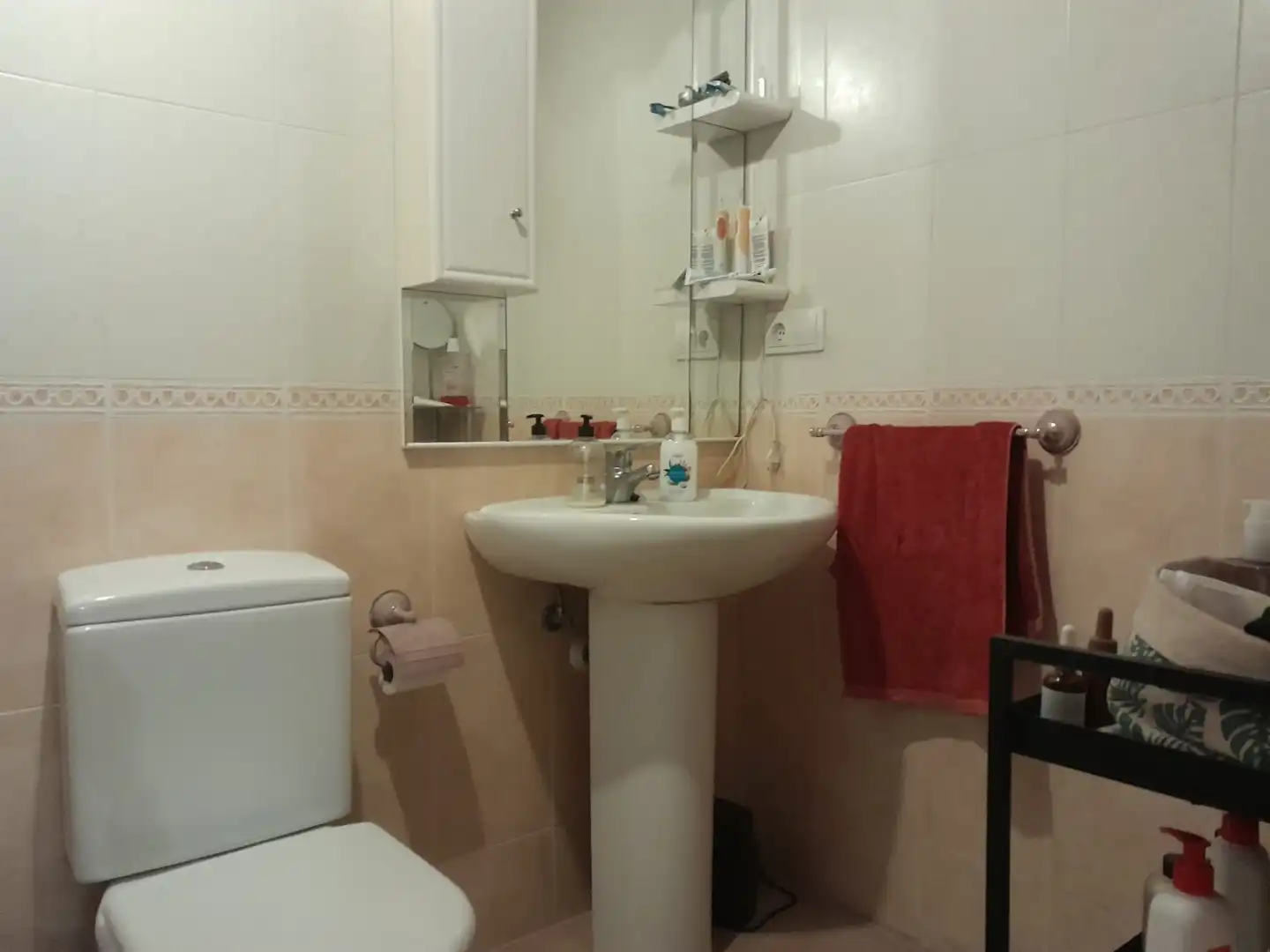 Badezimmer von Wohnung zur Miete in Dénia mit Terrasse und Möbliert