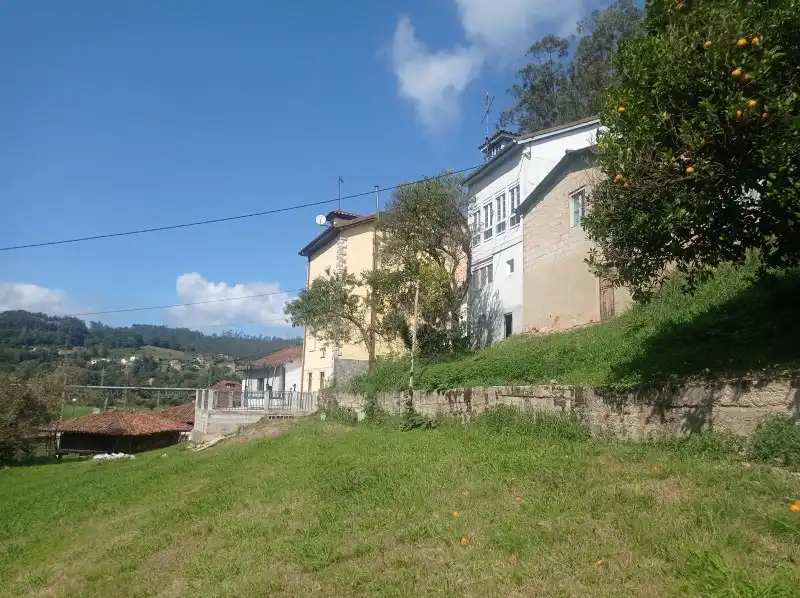 Vista exterior de Casa o chalet en venta en Pravia con Calefacción, Trastero y Amueblado
