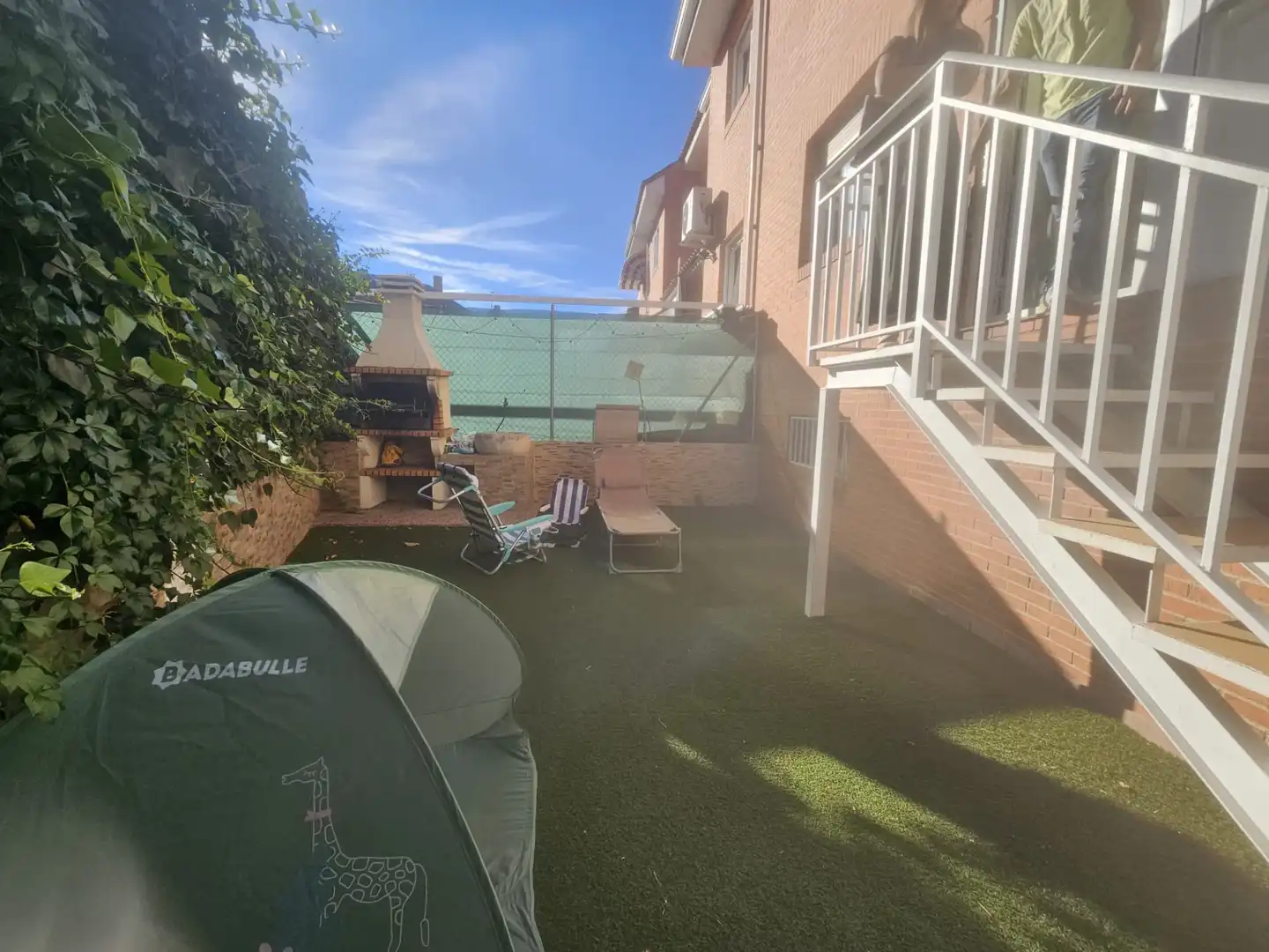 Terrassa de Casa adosada en venda en Colmenar Viejo amb Jardí privat
