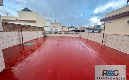 Exterior view of Single-family semi-detached for sale in Jerez de la Frontera  with Air Conditioner and Terrace