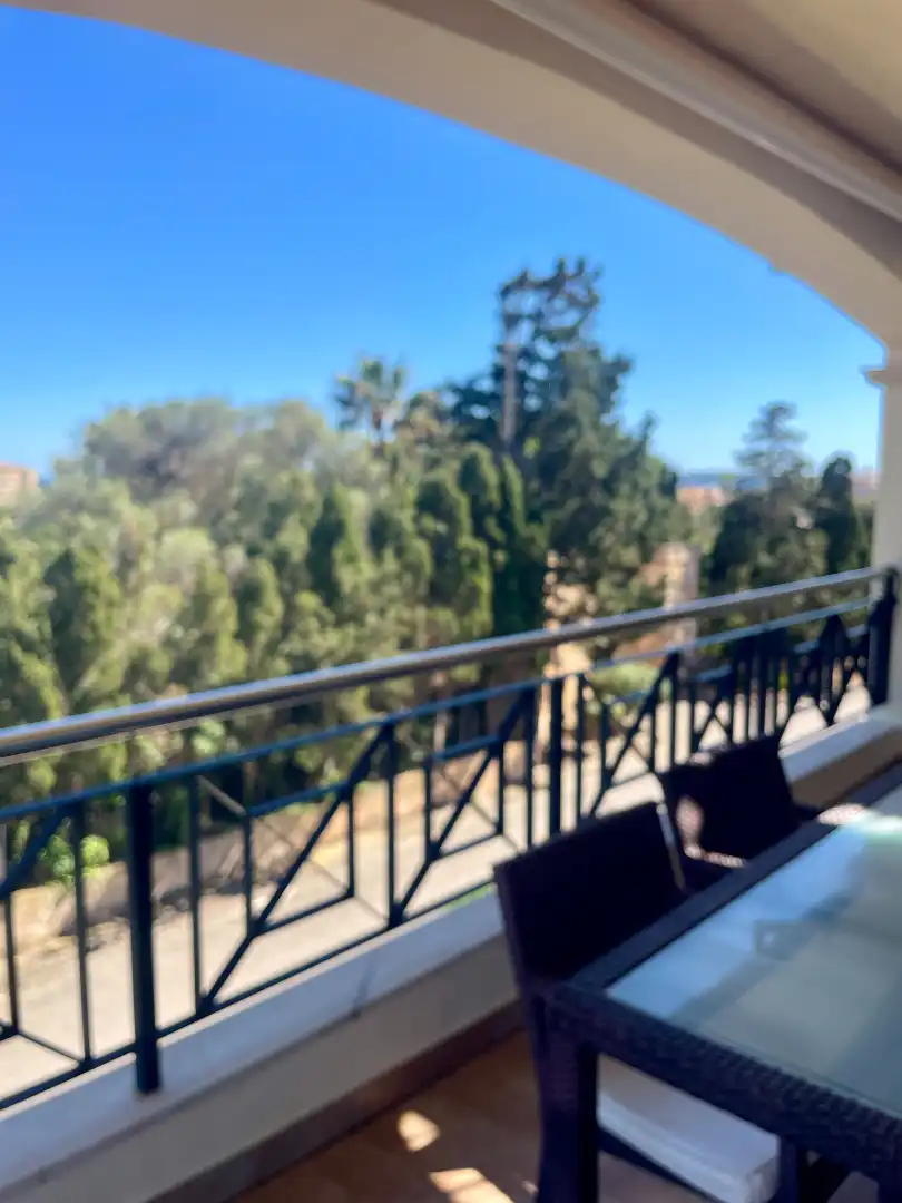 Terrasse von Dachboden zur Miete in Son Servera mit Klimaanlage, Heizung und Terrasse