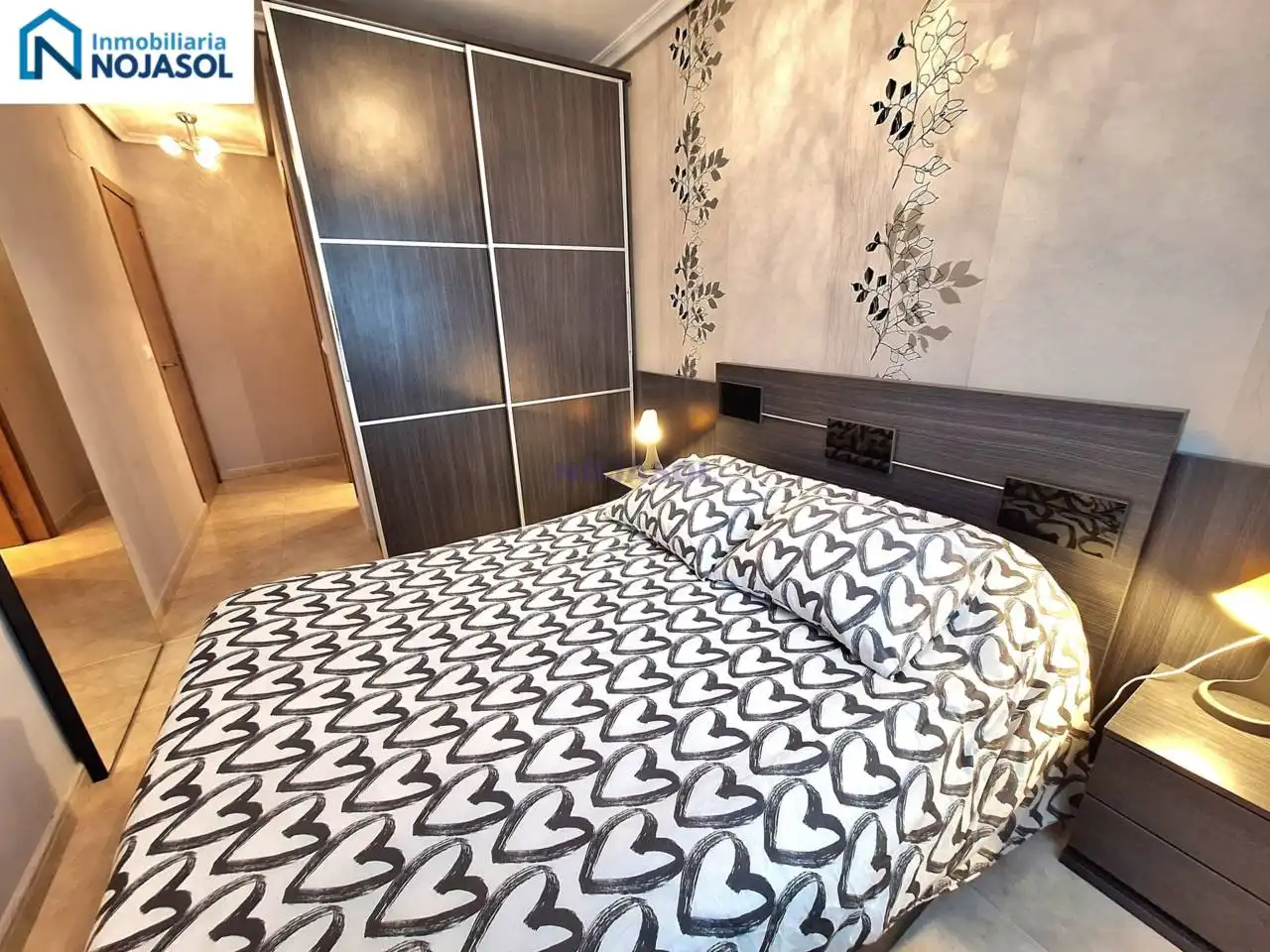 Schlafzimmer von Wohnungen zur Miete in Noja mit Heizung, Privatgarten und Terrasse