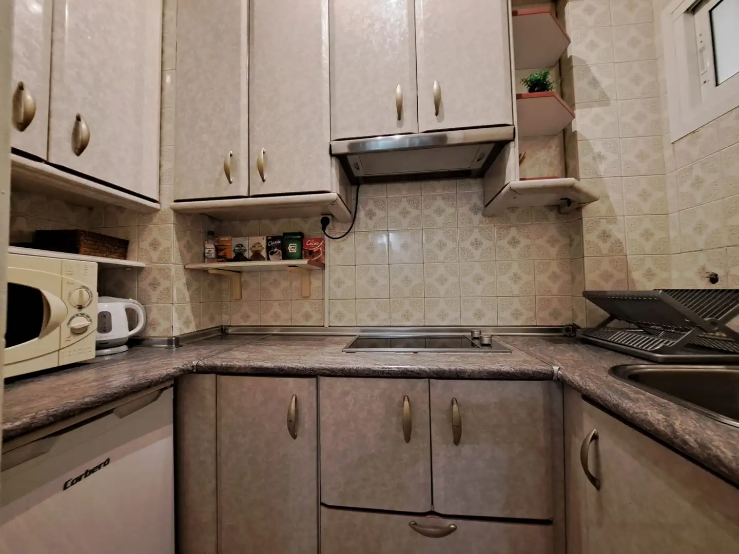 Cocina de Estudio en venta en Benalmádena con Aire acondicionado, Terraza y Amueblado