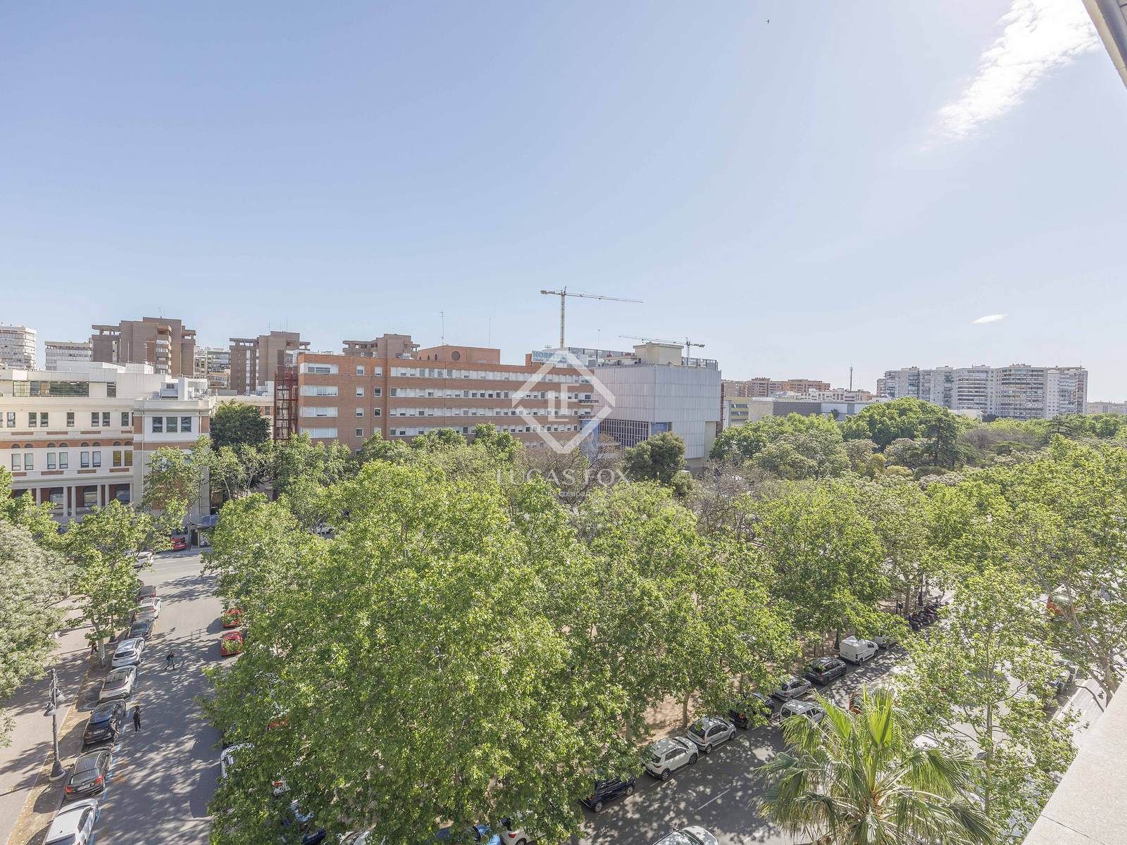 Vista exterior de Pis en venda en  Valencia Capital amb Aire condicionat, Calefacció i Terrassa