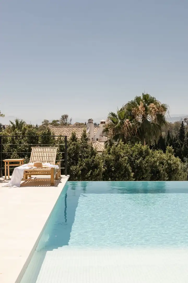 Terraza de Casa o chalet en venta en Marbella con Aire acondicionado, Jardín privado y Terraza