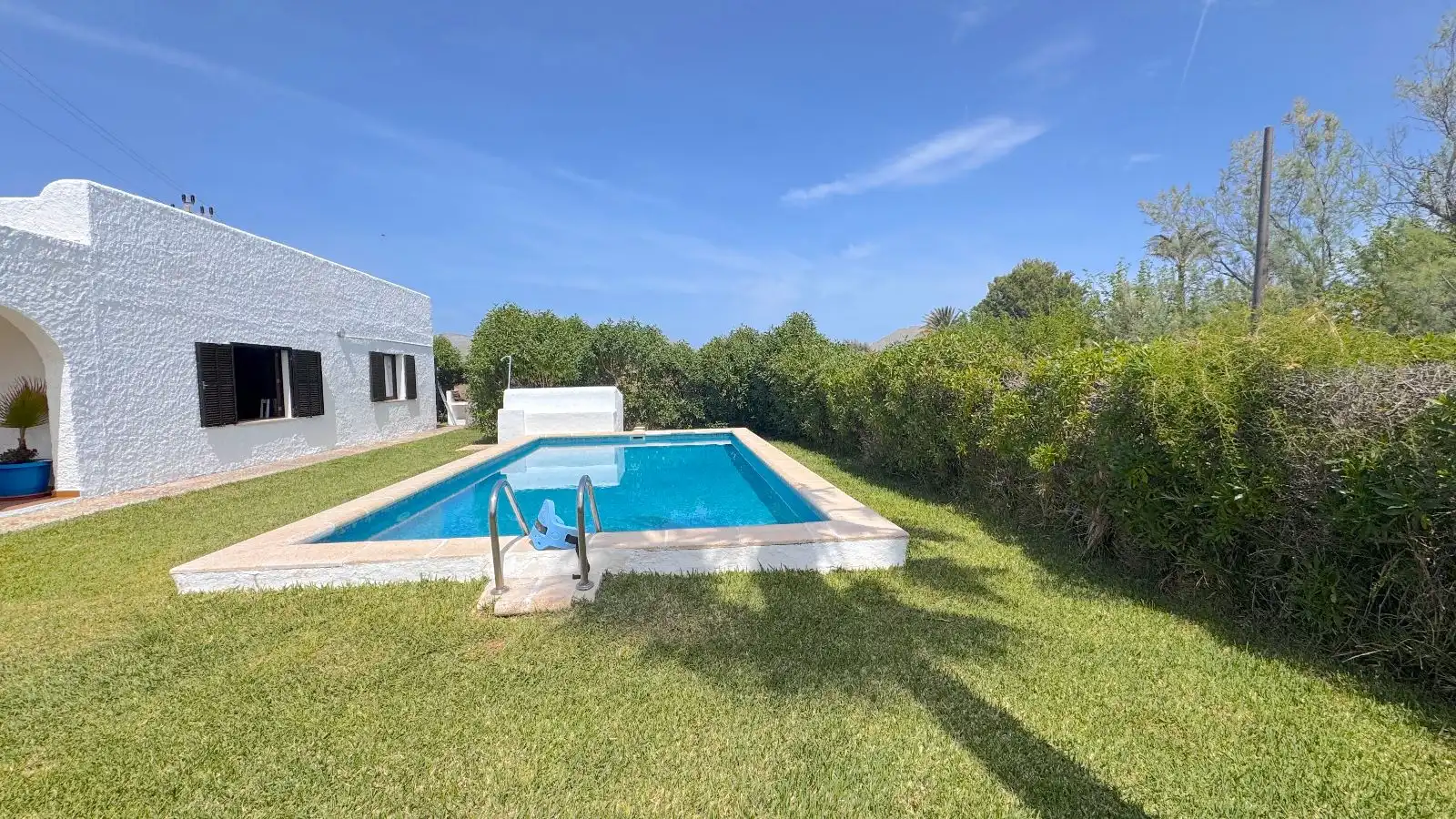 Piscina de Finca rústica en venta en Pollença con Calefacción, Jardín privado y Terraza