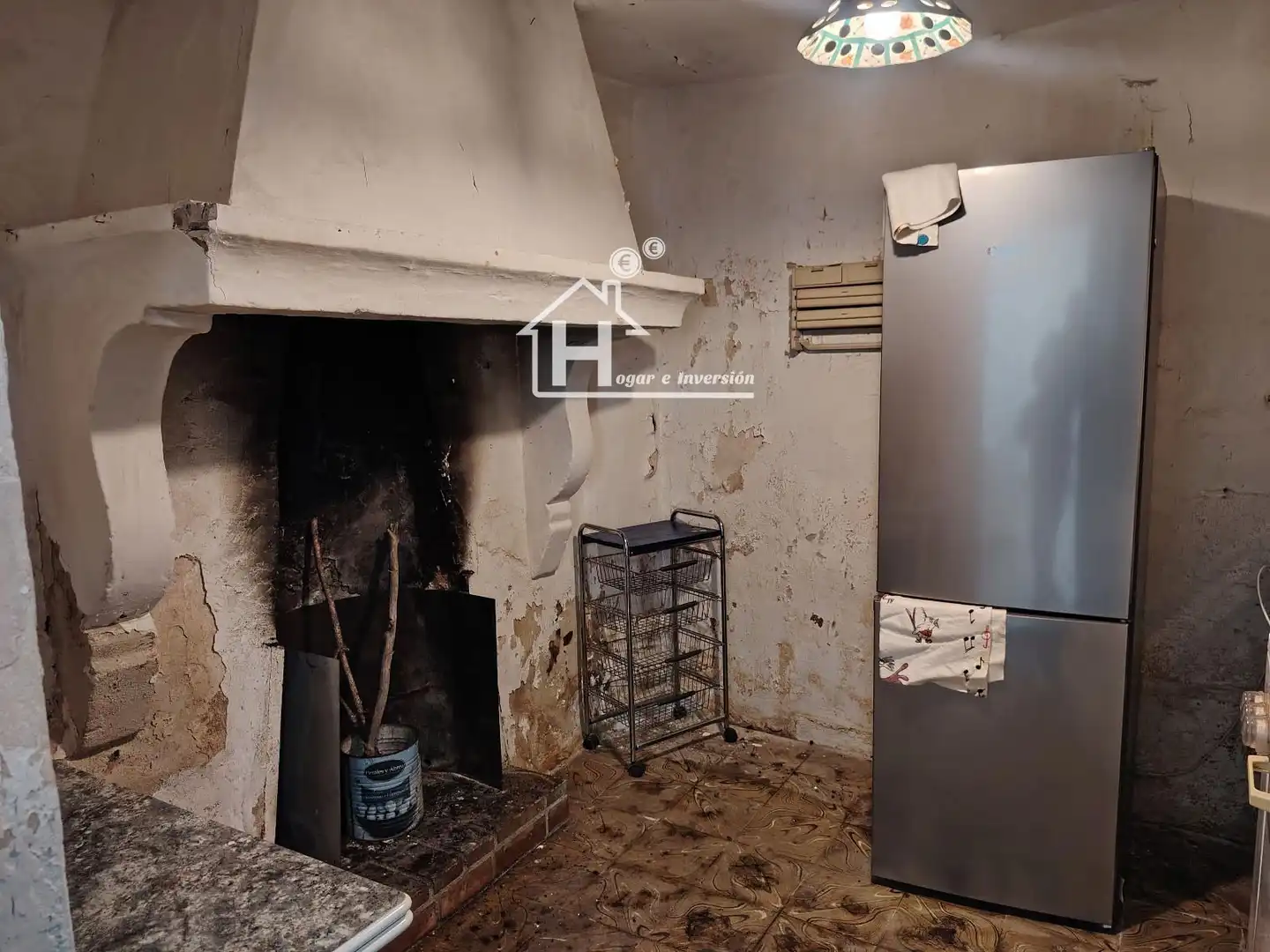 Cocina de Casa o chalet en venta en Alcocer con Jardín privado, Terraza y Trastero