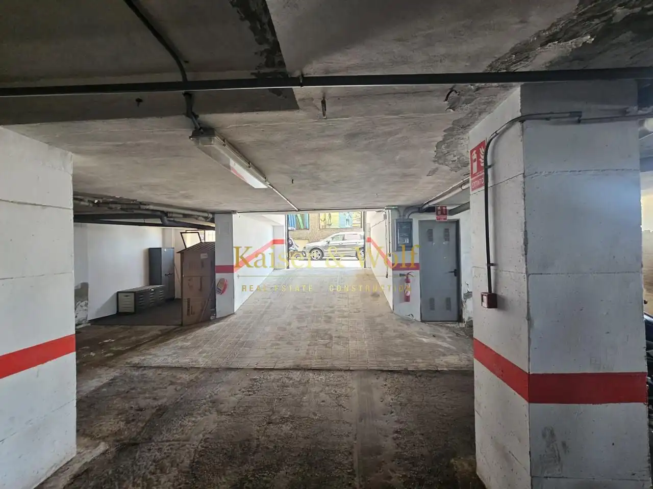 Parking of Flat for rent in Santa Pola  with Air Conditioner, Terrace and Furnished