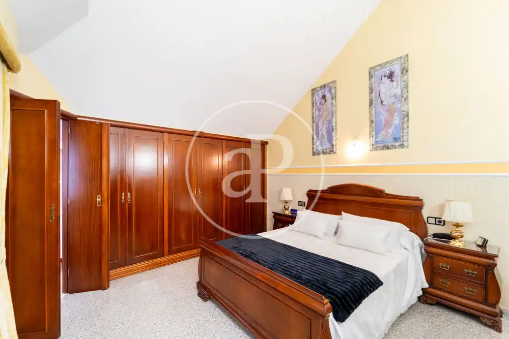 Bedroom of Houses for sale in San Vicente del Raspeig / Sant Vicent del Raspeig  with Air Conditioner, Heating and Private garden