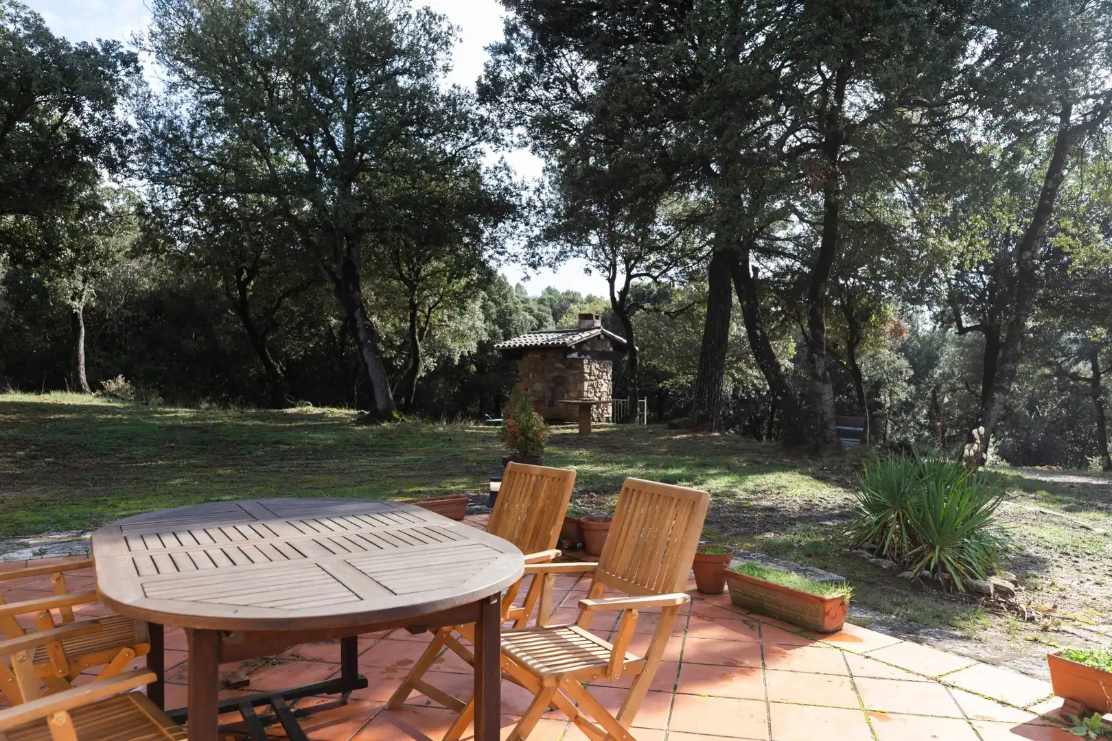 Jardí de Casa o xalet en venda en El Brull amb Calefacció, Terrassa i Traster
