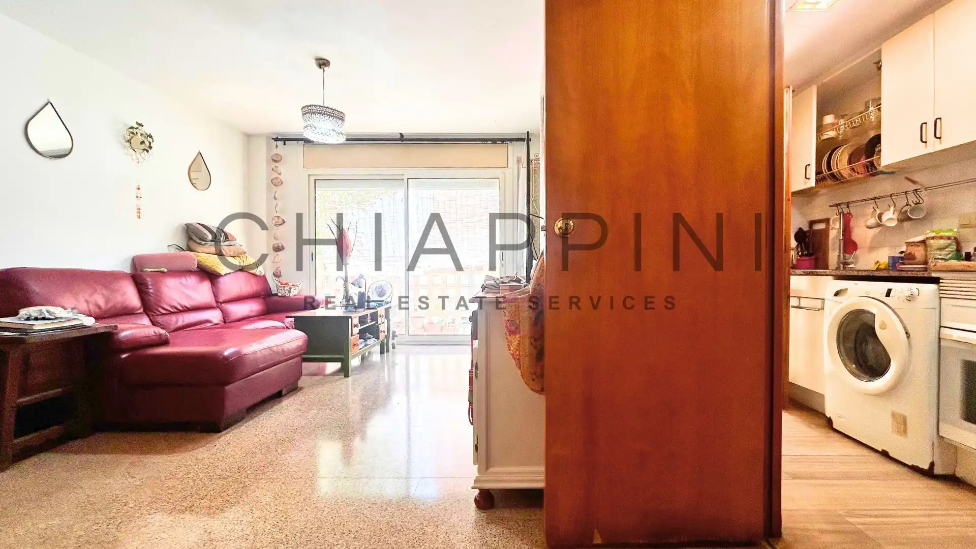 Sala d'estar de Apartament en venda en Palafrugell amb Calefacció i Terrassa