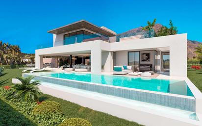 Garden of House or chalet for sale in Marbella  with Air Conditioner, Terrace and Swimming Pool