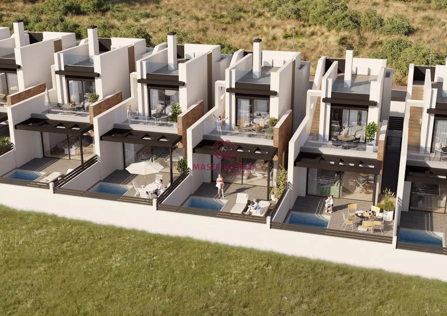 Penthouse mit Pool zum Verkauf in Nueva Torrevieja - Aguas Nuevas, imagen 14