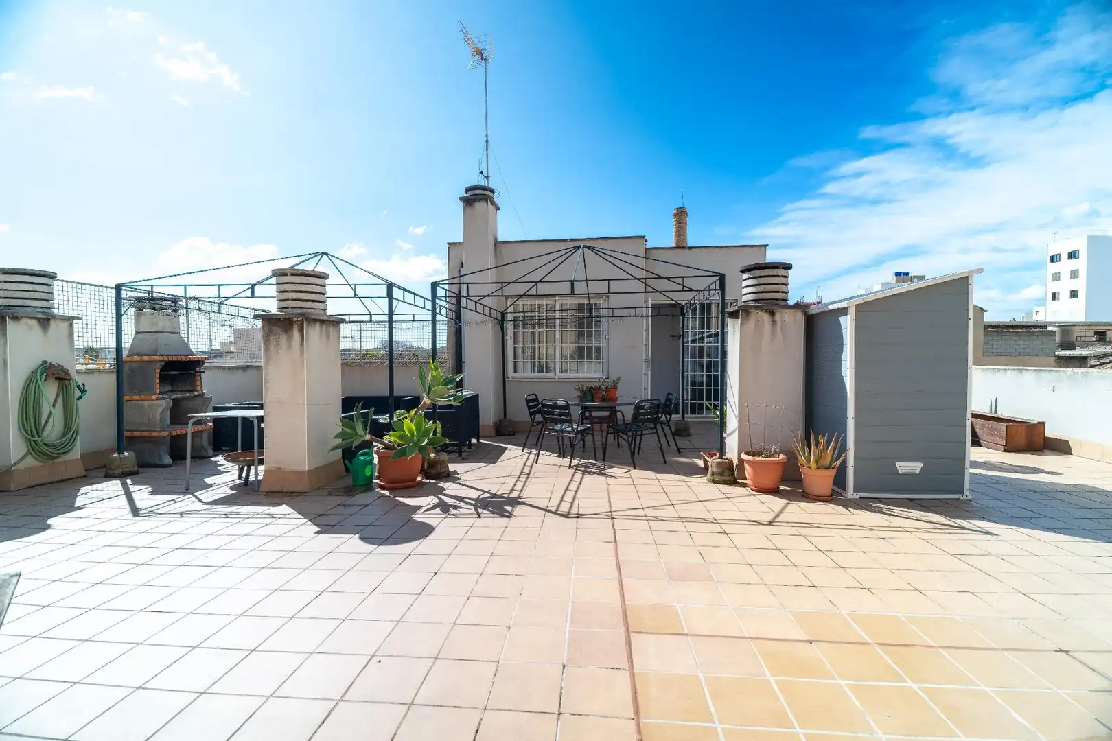 Terrace of Attic for sale in  Palma de Mallorca  with Air Conditioner, Heating and Storage room