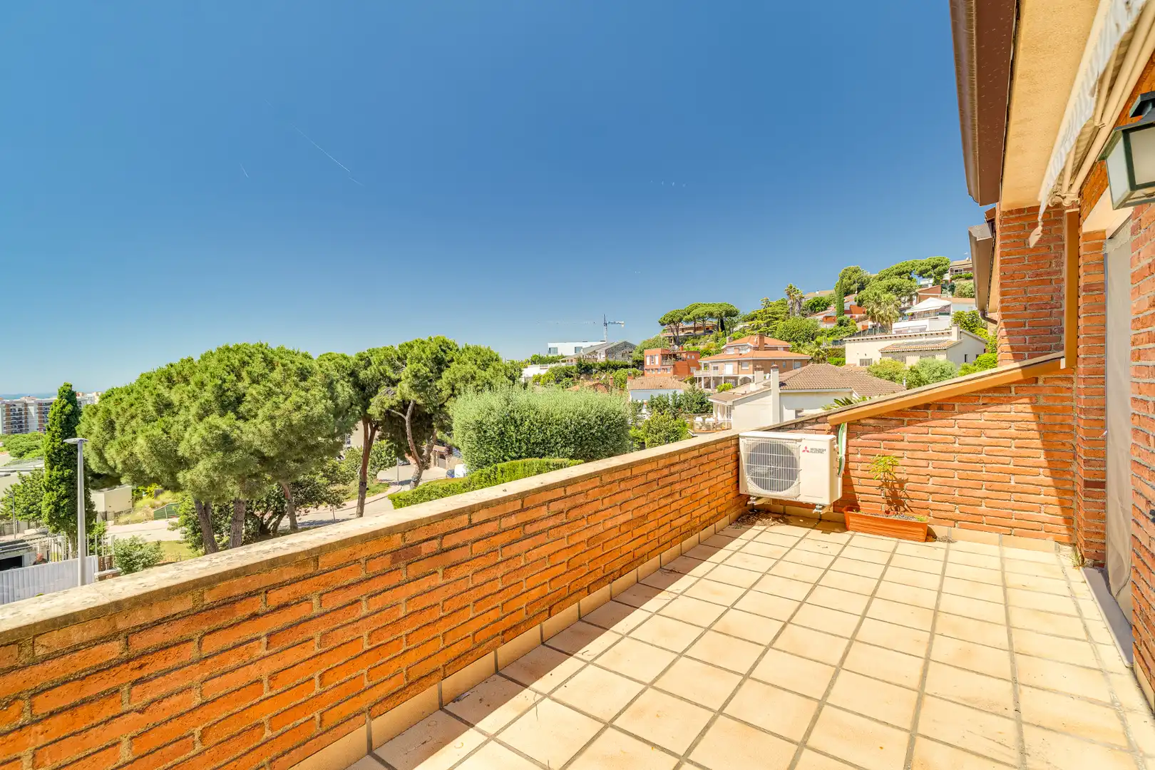 Terraza de Casa adosada en venta en Teià con Aire acondicionado, Calefacción y Jardín privado