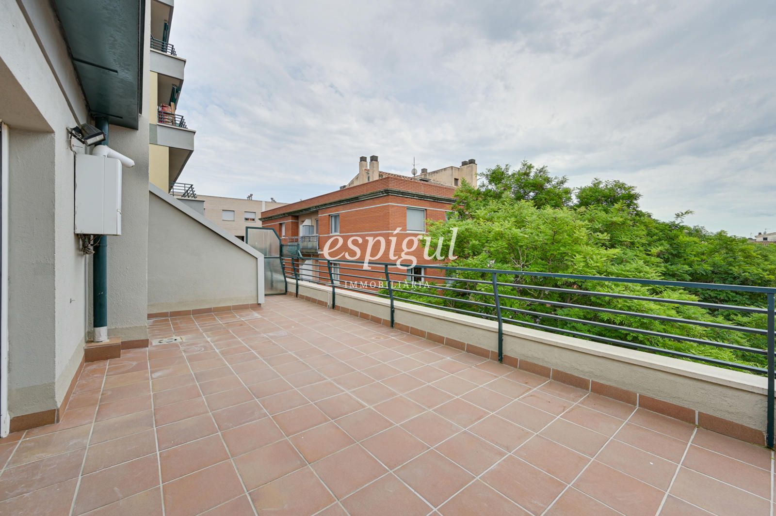 Terrace of Attic for sale in Girona Capital  with Heating, Parquet flooring and Terrace