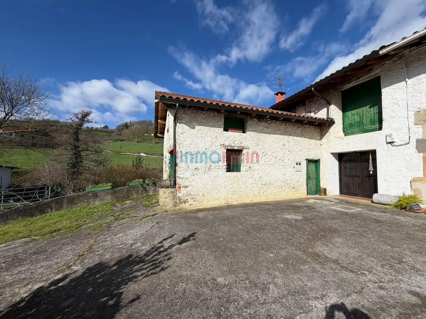 Vista exterior de Casa o chalet en venta en Olaberria con Calefacción, Jardín privado y Terraza