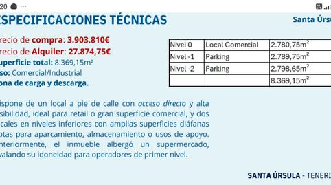 Photo 2 of Building for sale in Camino Antiguo Calvario, 47, Cuesta de la Villa, Santa Úrsula