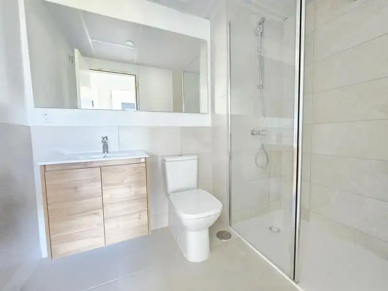 Bany de Apartament de lloguer en Mijas amb Aire condicionat, Calefacció i Terrassa