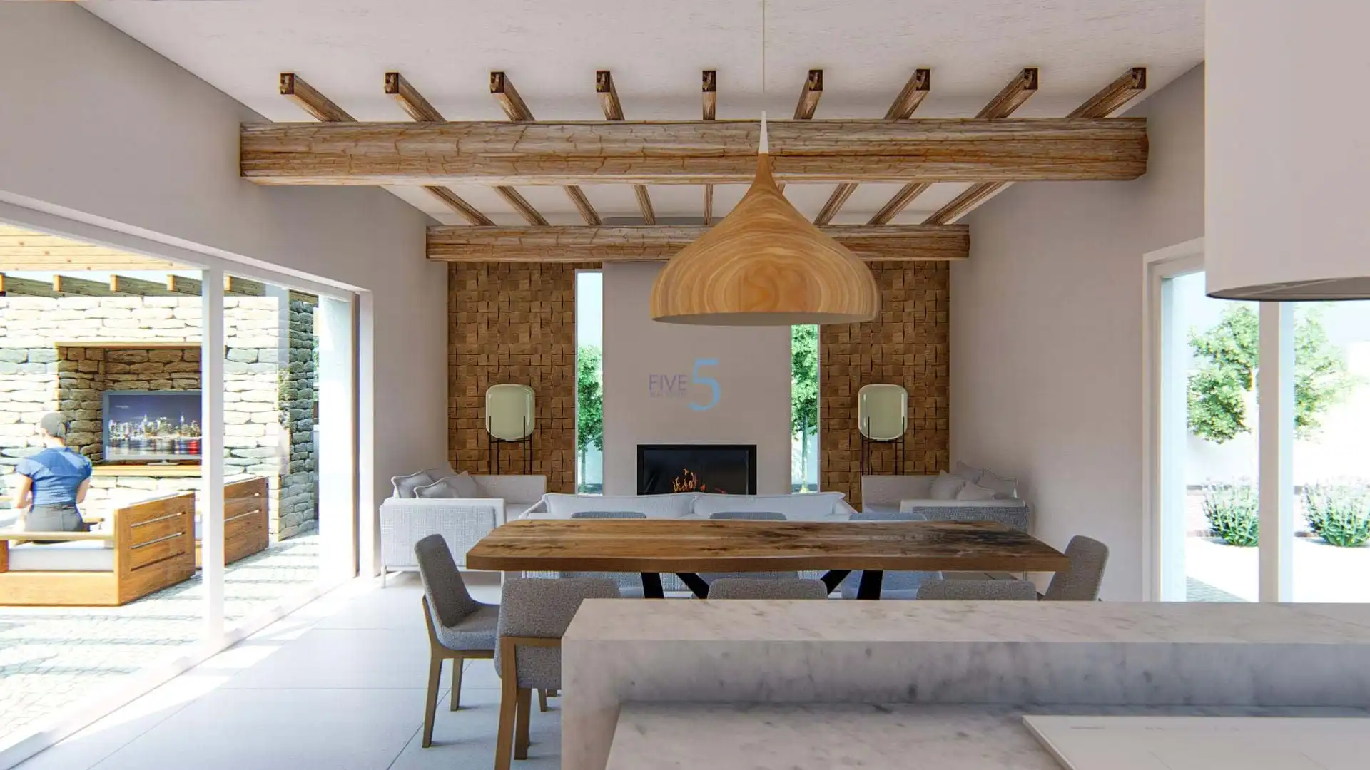 Comedor de Casa o chalet en venta en Pueblo - Urbanizaciones