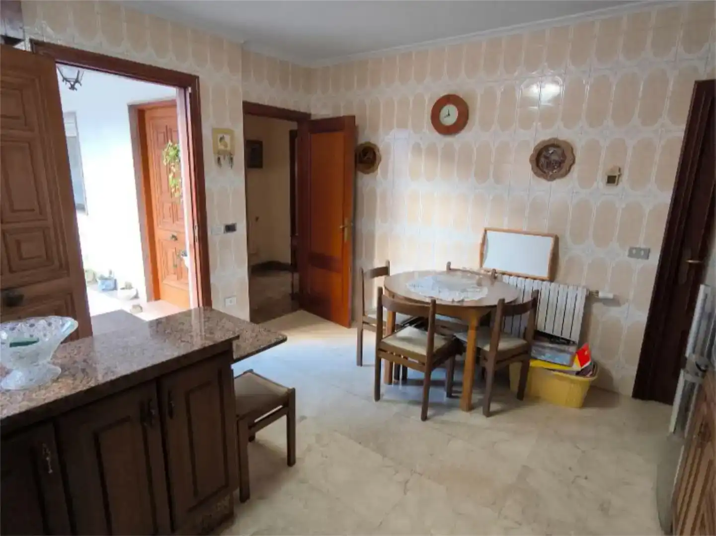 Cocina de Casa adosada en venta en Vigo  con Parquet, Trastero y Amueblado