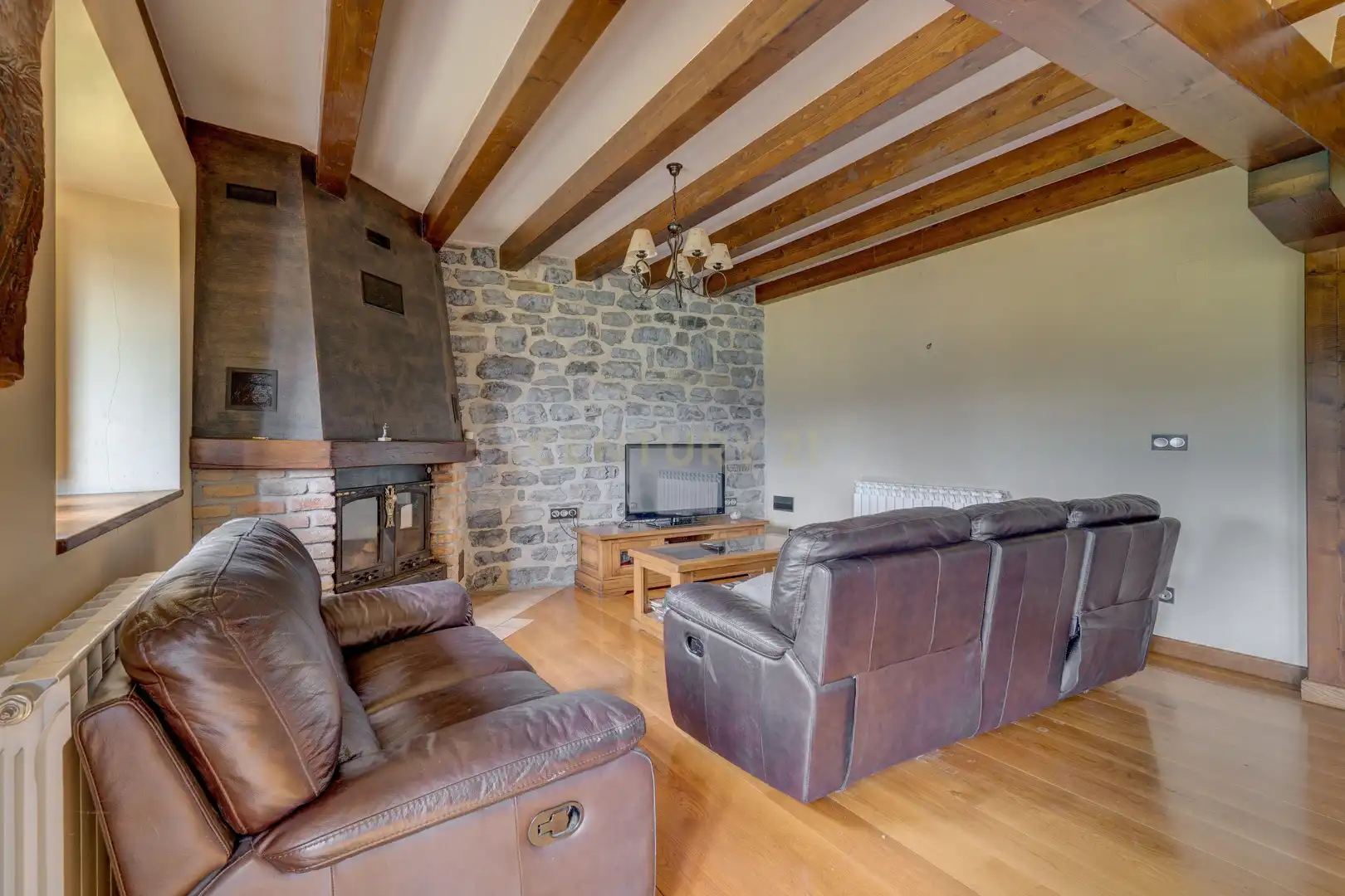 Sala d'estar de Casa o xalet en venda en Larraun