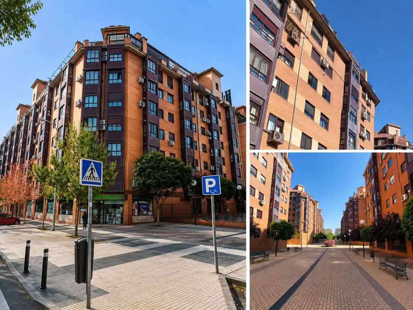 Vista exterior de Pis en venda en  Madrid Capital amb Aire condicionat, Piscina i Balcó