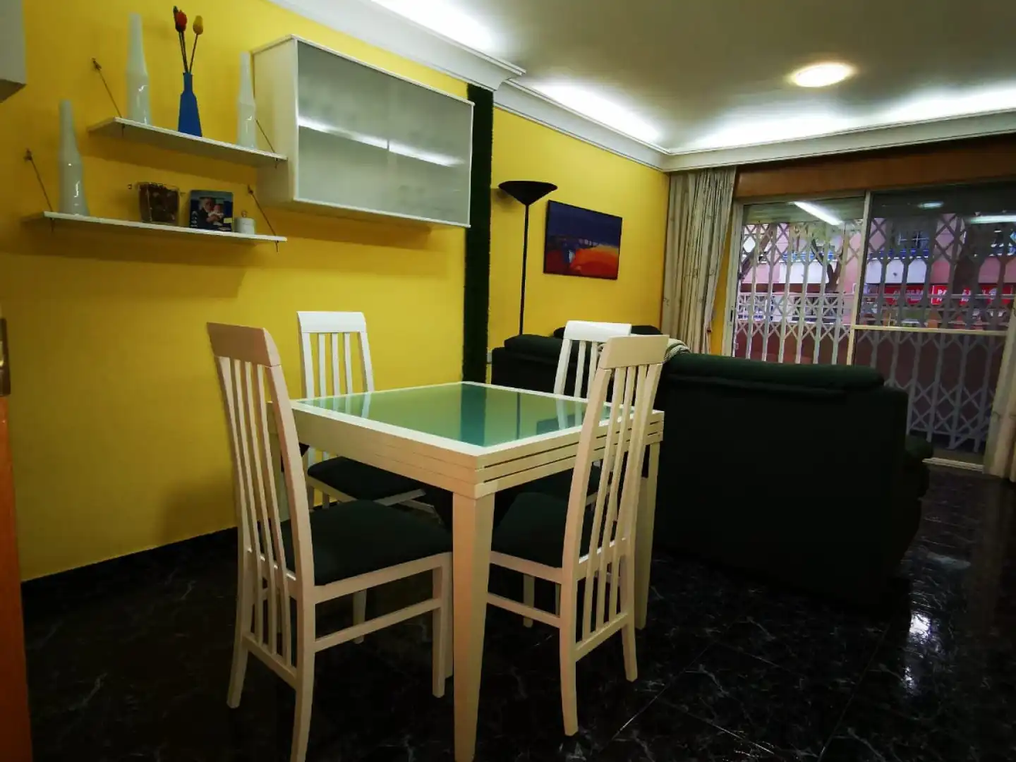 Dining room of Flat for rent in  Murcia Capital  with Air Conditioner, Heating and Terrace