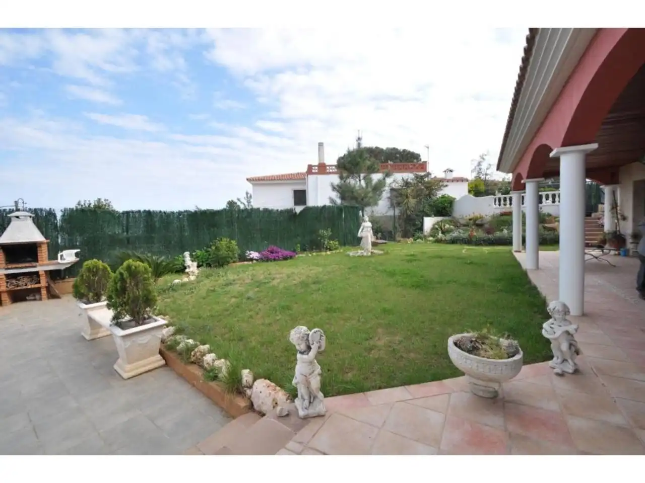 Jardí de Casa o xalet en venda en Lloret de Mar amb Calefacció, Terrassa i Piscina