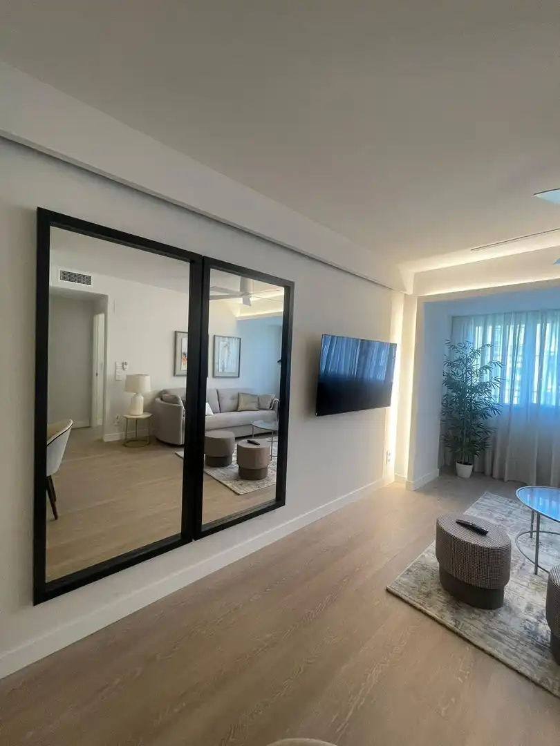 Sala d'estar de Pis de lloguer en Córdoba amb Aire condicionat, Calefacció i Moblat