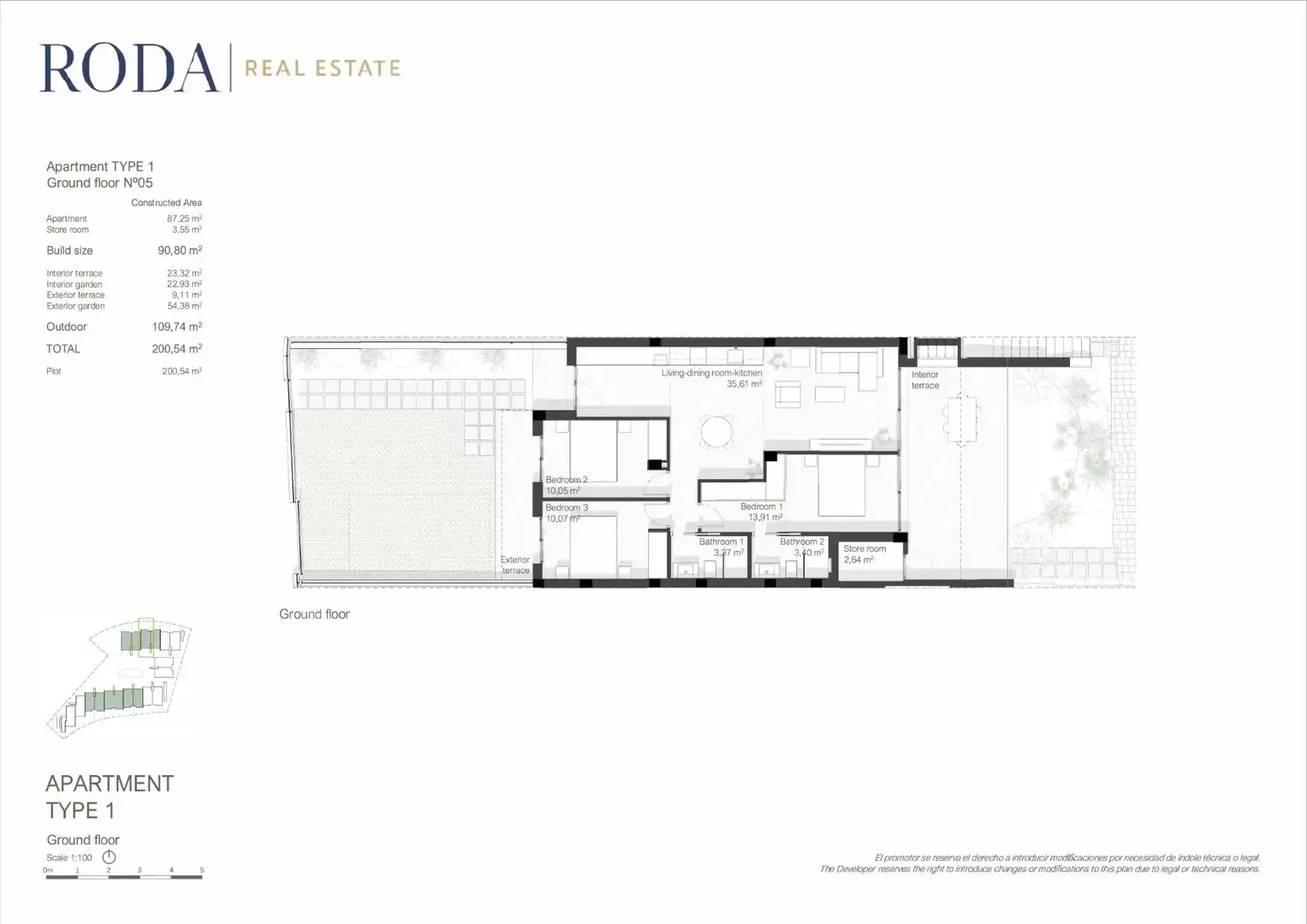 Bungalow with terrace for sale in Roda, imagen 14