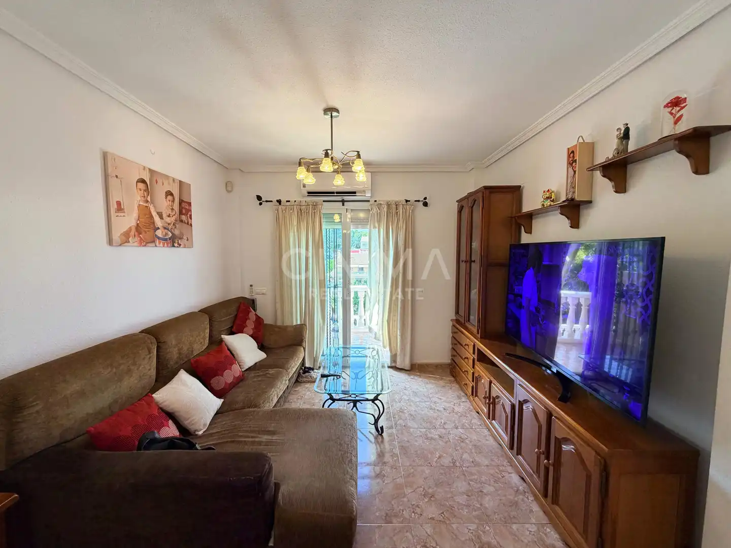 Living room of Detached homes for sale in La Nucia  with Air Conditioner, Heating and Private garden