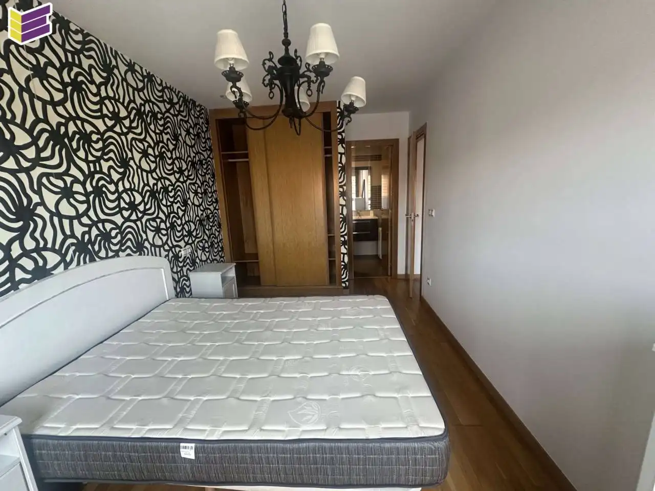 Schlafzimmer von Wohnung zur Miete in O Porriño   mit Heizung, Abstellraum und Möbliert