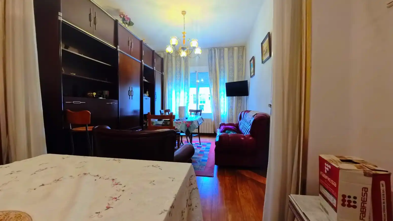 Sala de estar de Piso en venta en  Logroño con Calefacción, Jardín privado y Amueblado