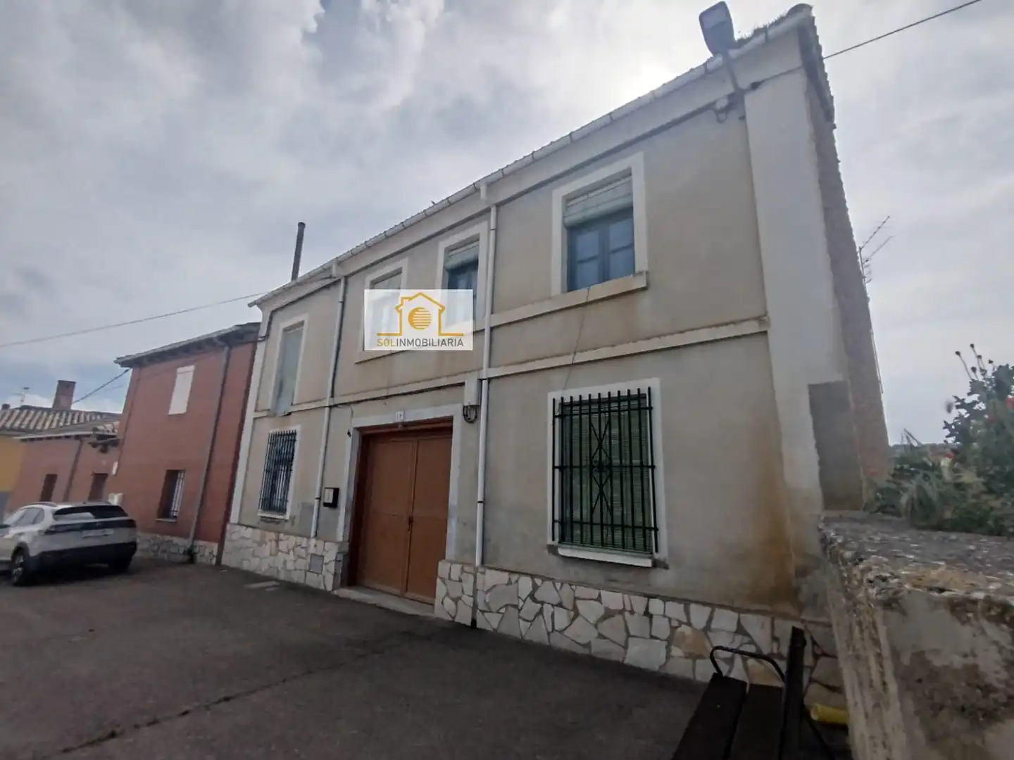 Vista exterior de Casa o chalet en venta en Villares de Órbigo