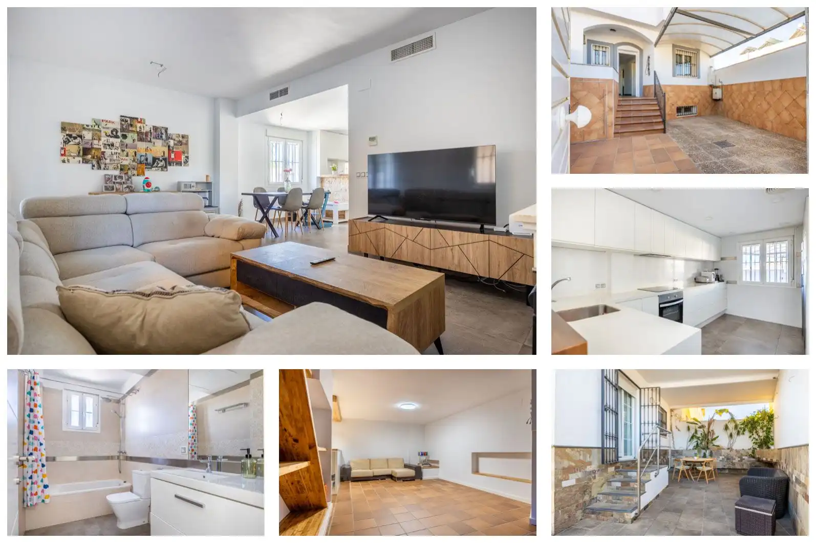 Casa aparellada amb jardí en venda a 50 Avenida Mariana de Pineda #50