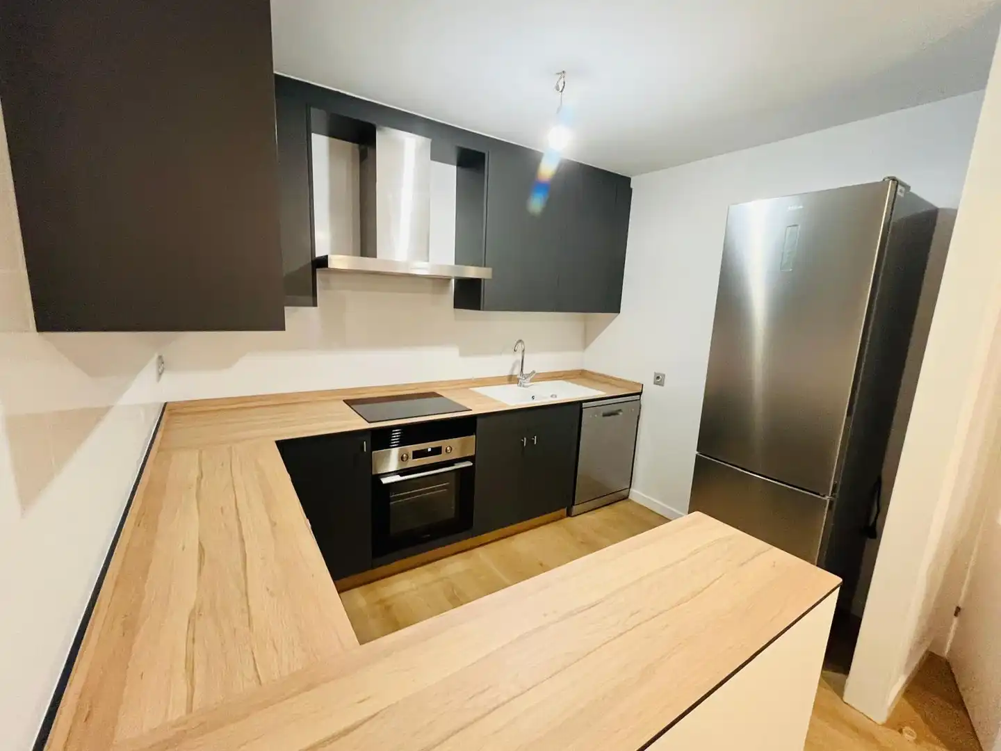 Cocina de Apartamento en venta en Vilagarcía de Arousa