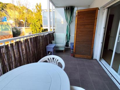 Balcony of Flat for sale in Castelldefels  with Air Conditioner, Terrace and Storage room