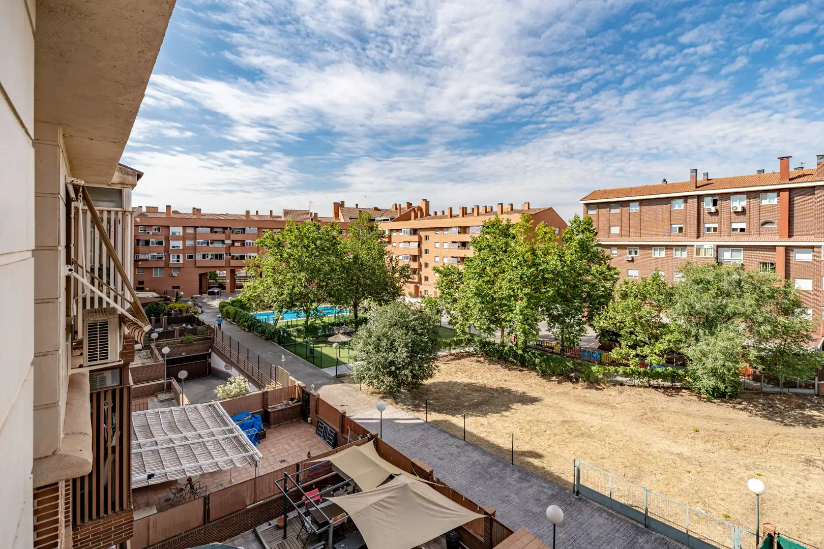 Terrace of Flat for sale in Torrejón de Ardoz  with Air Conditioner, Heating and Parquet flooring
